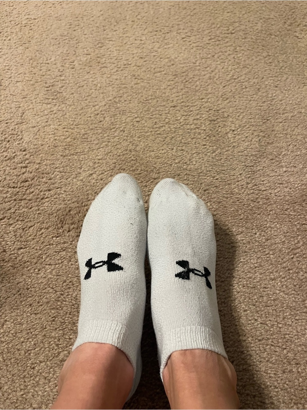 Well loved Under Armour ankle socks